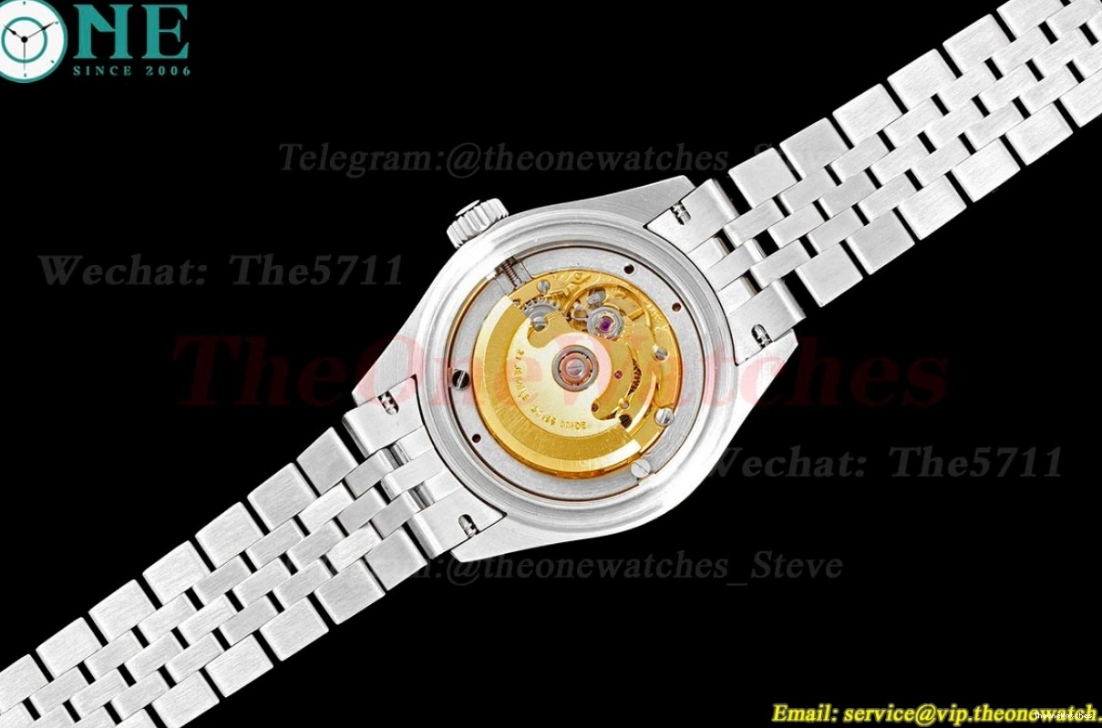 GMF Green SS Stk A2671 279174 904L 28MM Datejust Jub SS 0413